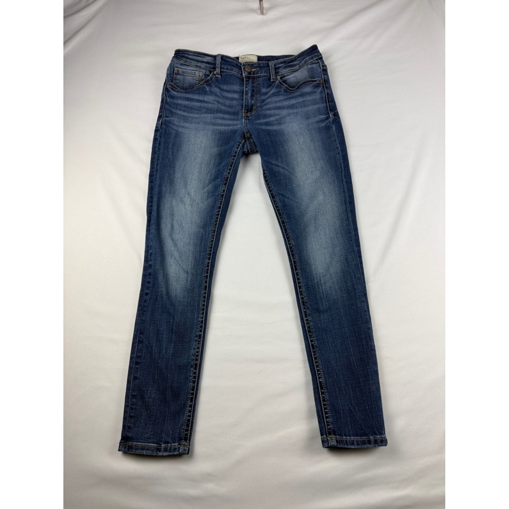 BKE Payton Universal Fit Mid-Rise Ankle Skinny Distressed Jeans – Size 29
